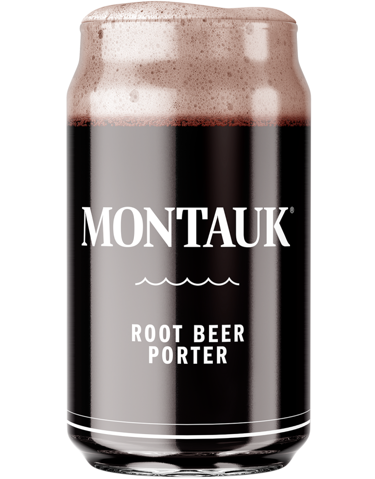 Montauk Brew Co Root Beer Porter in a glass